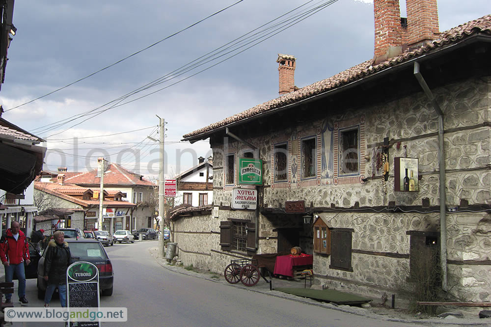 Bansko - One of many bars and mehanas along Pirin St